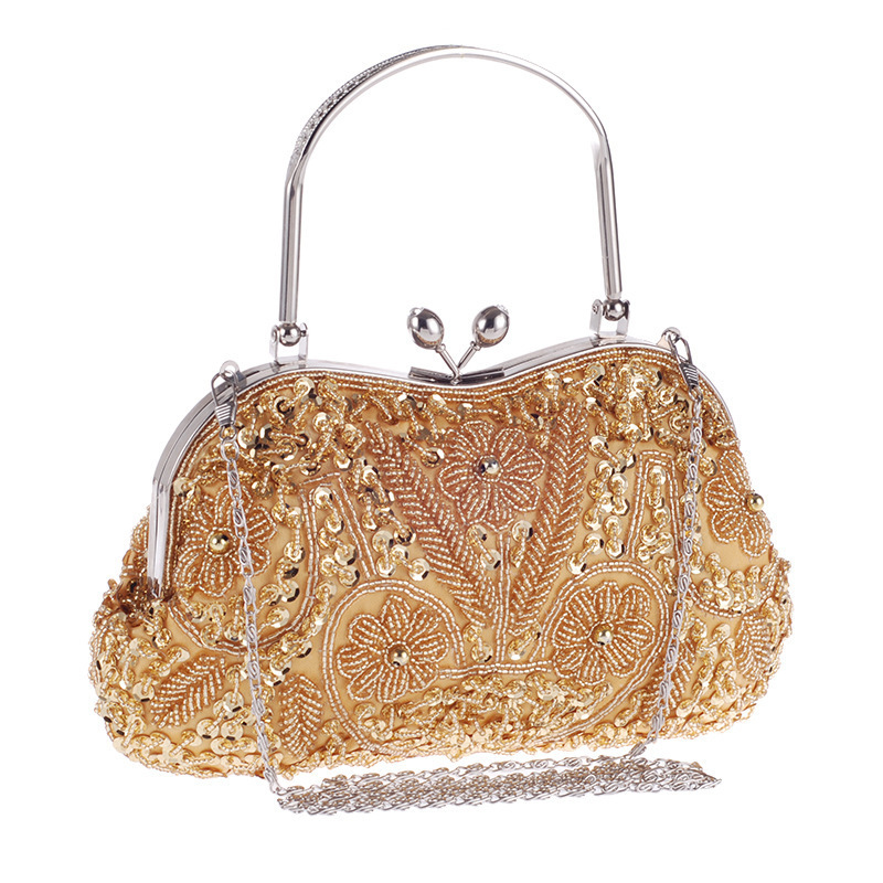 Mini Bag Evening Clutch - Femmes pochettes dames perles sacs de