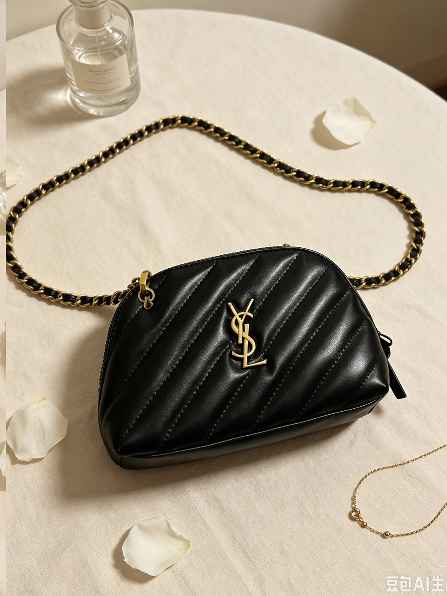 Sac de maquillage YSL en cuir  - Women Luxury Bags Ysl avis et prix