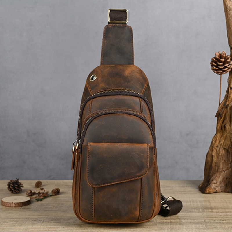 Sac de Poitrine Multifonctionn - Luxury Bags Leather avis et prix