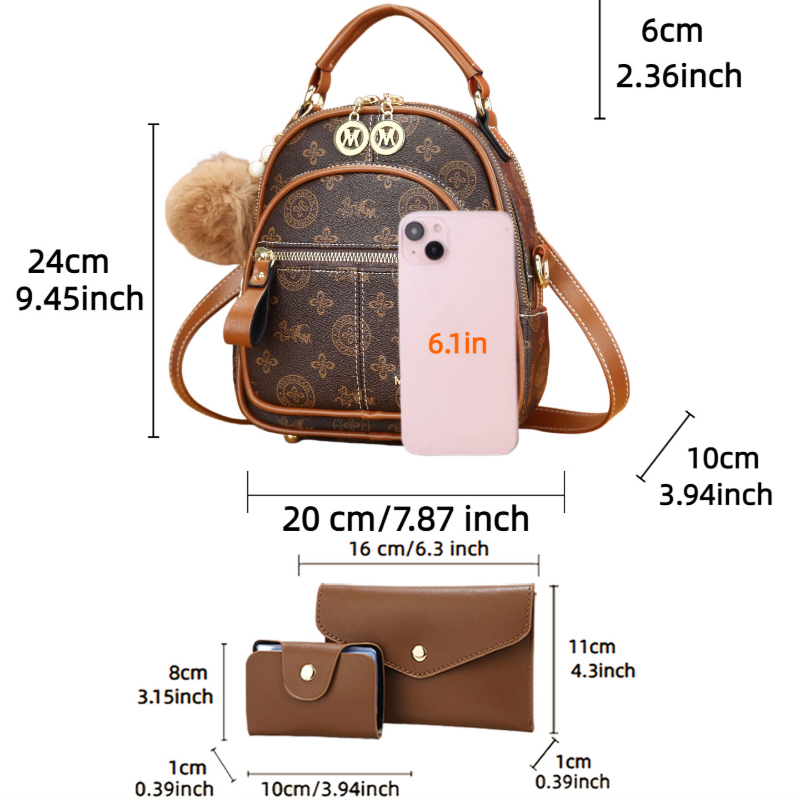 Ensemble de 3 sacs pour femmes - Luxurious Bag avis et prix