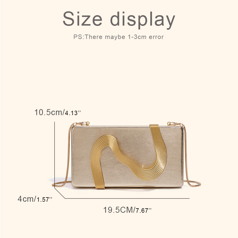 Pochettes de soirée type boîte - Mini Bag Evening Clutch avis et prix
