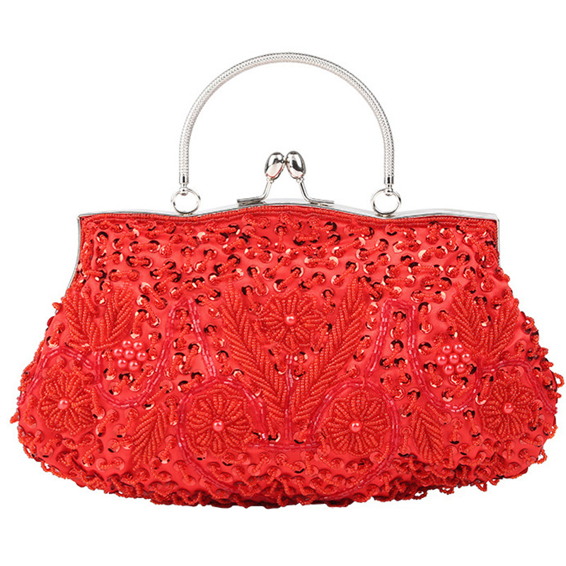 Sac à main brodé de perles pou - Mini Bag Evening Clutch avis et prix