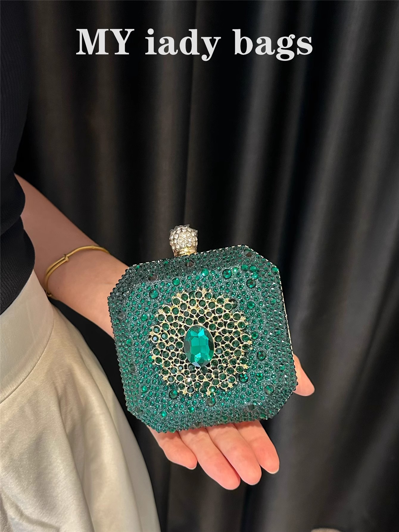 Pochette Mini Brillante Scinti - Mini Bag Evening Clutch avis et prix
