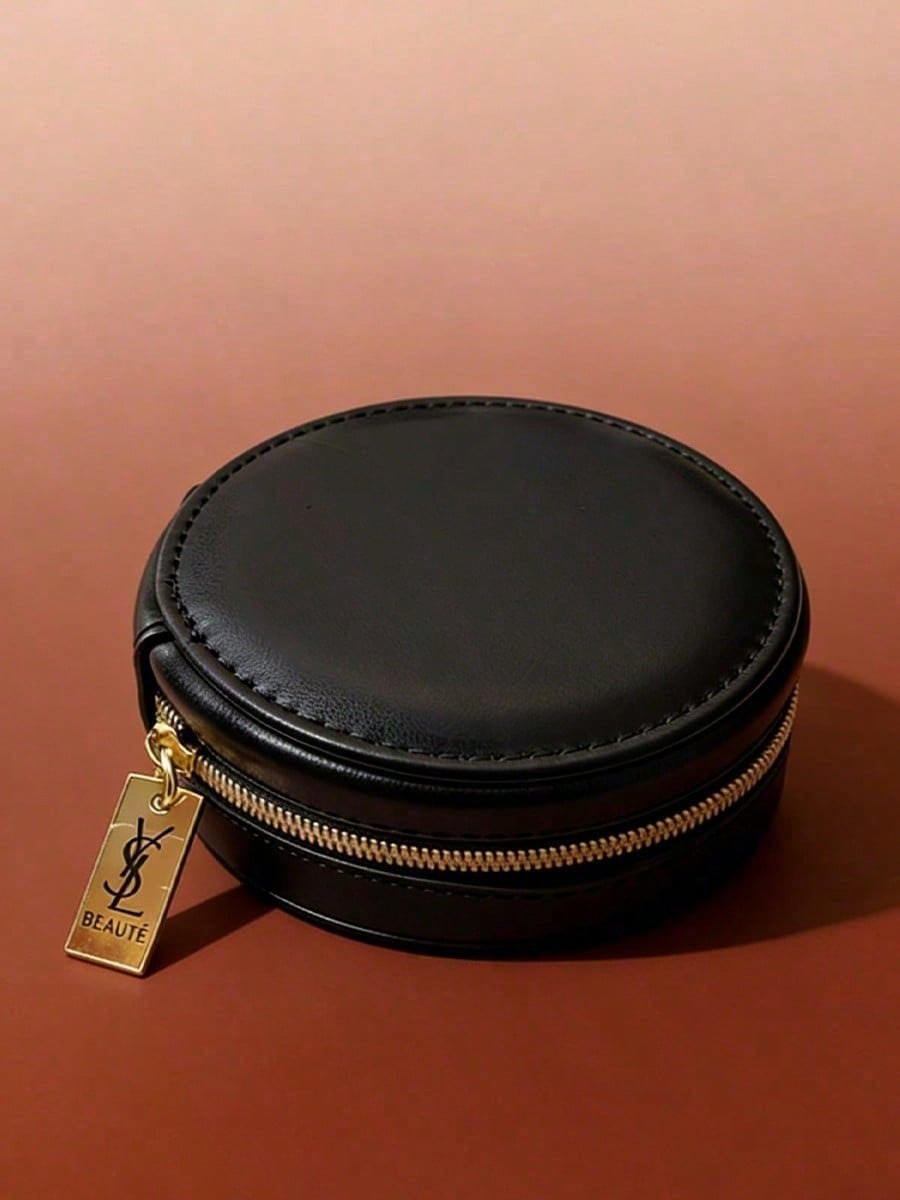 Trousse de maquillage ronde en - Women Luxury Bags Ysl avis et prix