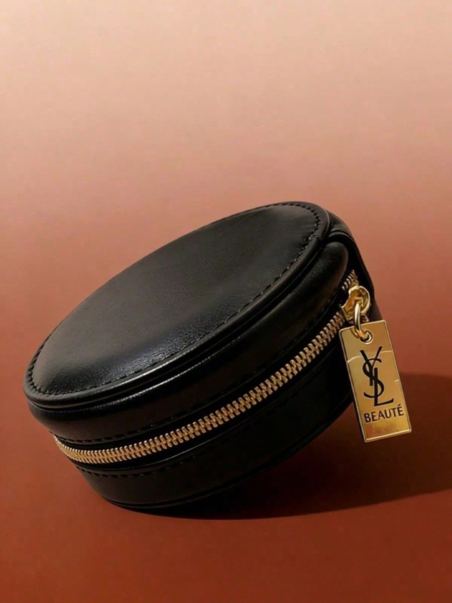 Trousse de maquillage ronde en - Women Luxury Bags Ysl avis et prix